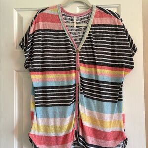 My Story Multicolor Knit Cardigan